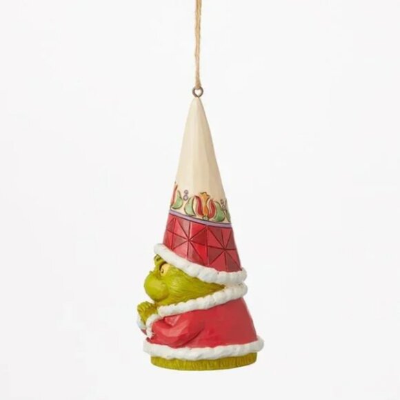 Jim Shore Grinch Gnome with Hands Clenched Ornament Christmas 2023 New 6012710 - Picture 3 of 8